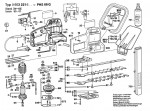Bosch 0 603 221 642 PHS 66 G Combi Hedge Trimmer P. 240 V / GB Spare Parts PHS66G